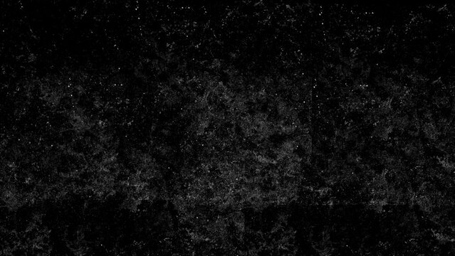 Dark Gothic Grunge Texture Background, Black Rough Distressed Surface Overlay, Vintage Dirty Concrete Wall Design.