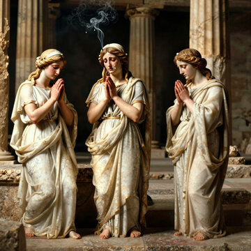 The Litae, Greek prayer goddesses