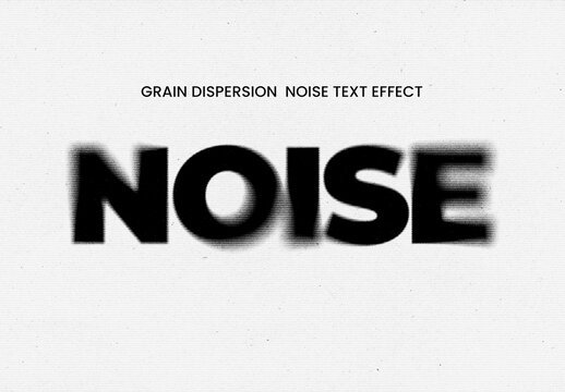 Dispersion Text Effect