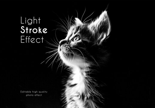 Light Stroke Photo Effect