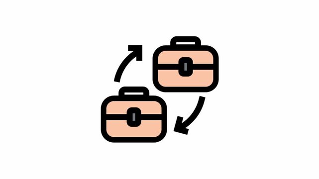 Agile and teamwork symbol - Agile, teamwork and project management icon symbol.