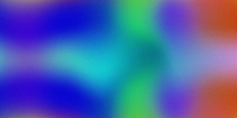 Obraz premium Abstract vibrant gradient background with grainy texture