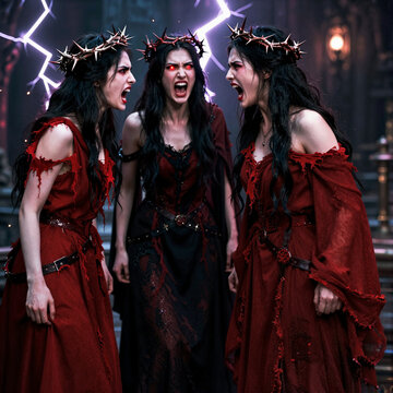 The Neicea &ndash; three or more goddesses of quarrel