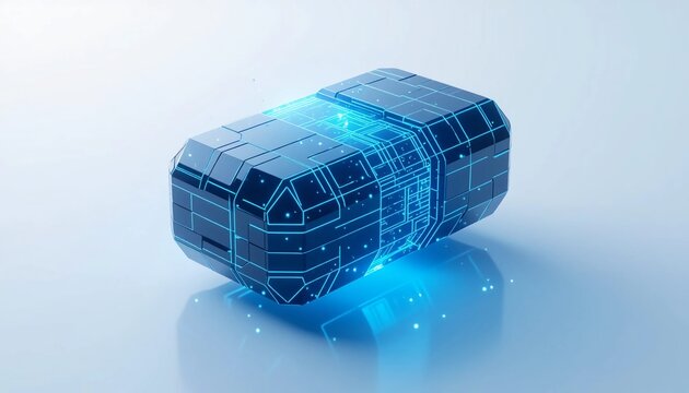 Futuristic technology data processor quantum chip