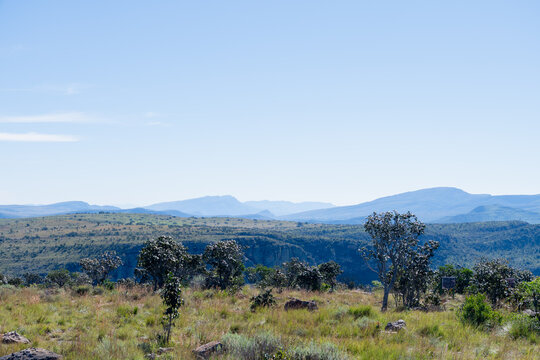 Paysage en Afrique du Sud