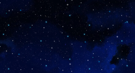 starry night sky © Mikky