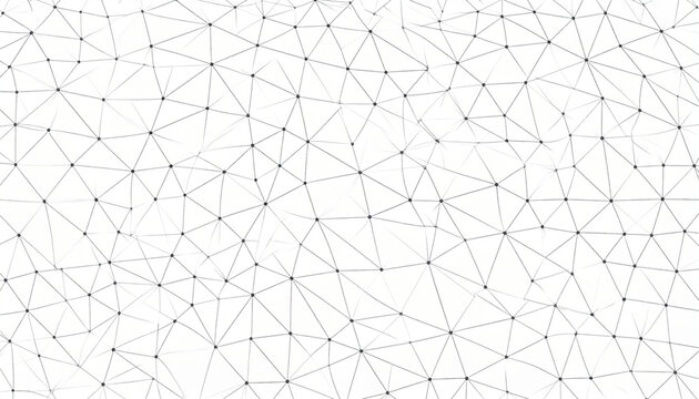Abstrakte digitale Netzwerkwellen mit Plexus-Struktur