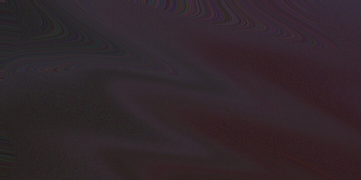 Subtle distorted wave pattern on dark charcoal background with fine rainbow noise and chromatic aberration digital glitch effect.