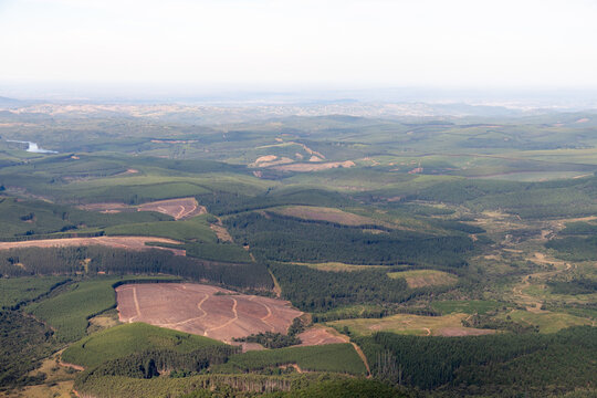 Vue panoramique d'Afrique du Sud Nord-est