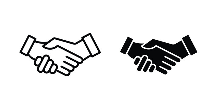 Deal handshake icon