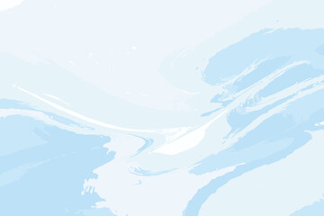 Obraz premium Abstract Soft Blue and White Gradient Vector Background with Smooth Ethereal Blur and Fluid Light Transitions; Elegant Wavy Curves Create a Clean, Modern, and Professional Aesthetic for Any Design.