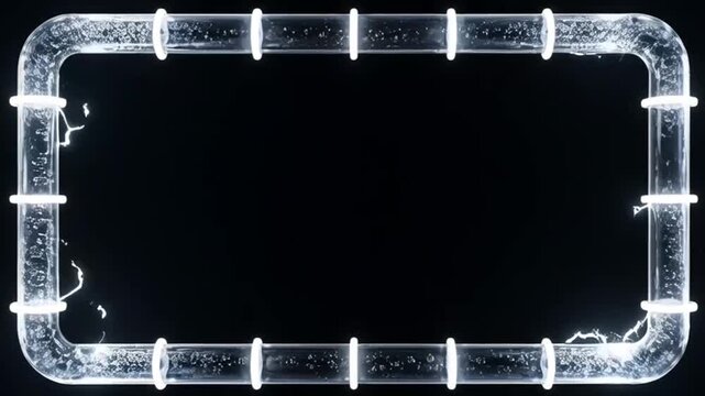 Electric Arc Frame Overlay - High Voltage