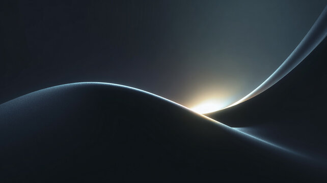 Hidden potential concept, smooth outer surface with subtle inner glow beneath, understated contrast, premium abstract business background