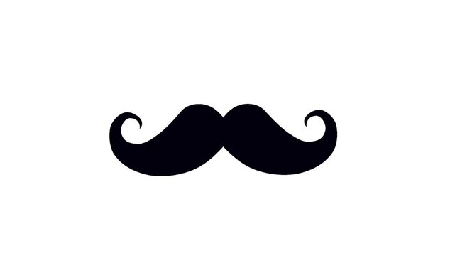 2D Animated Funny Glasses with Mustache and Nose for Comedy Costume