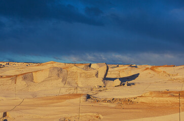 Fototapeta premium Campo de Piedra Pomez