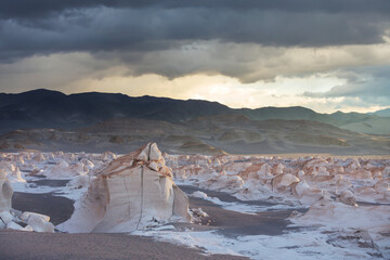 Fototapeta premium Campo de Piedra Pomez