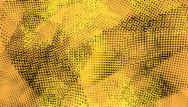 close up of yellow leather texture