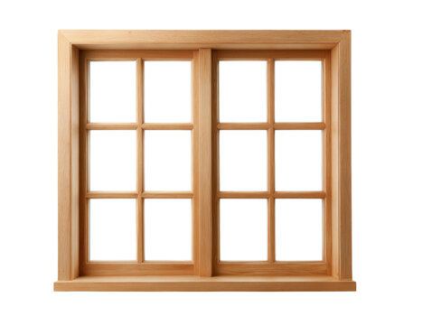 Wood window wooden frame window frame sash window pane glass