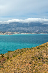 Obraz premium Benidorm Beach Resort. Spain. Travel and tourism in the paradise Spanish cities 