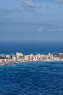  Spain.  Alicante. Calp, Spanish Beach Resort. Travel and tourism in the paradise Spanish cities	
