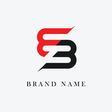 EB monogram logo. Initial business name symbol 
