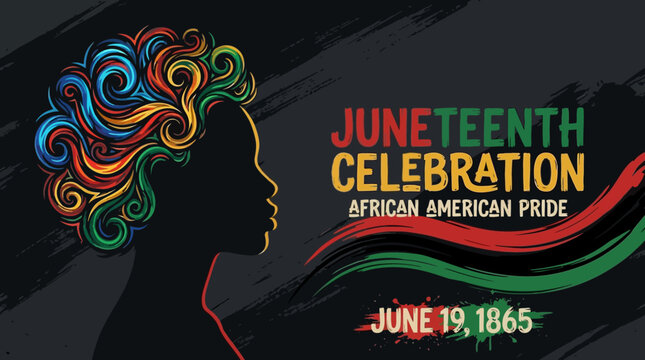 Juneteenth Celebration African American Pride.