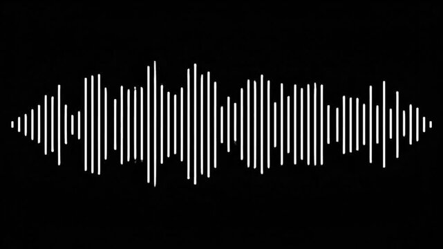 sound wave background.