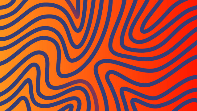 Abstract Gradient Lines Background