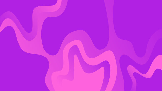 Pink Purple Abstract Wavy Gradient Background