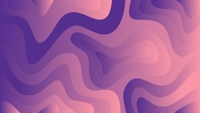 Gradient Wavy Abstract Background