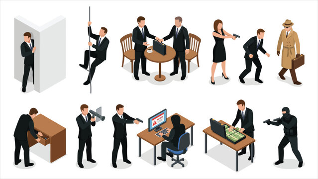 A_collection_of_3D_isometric
