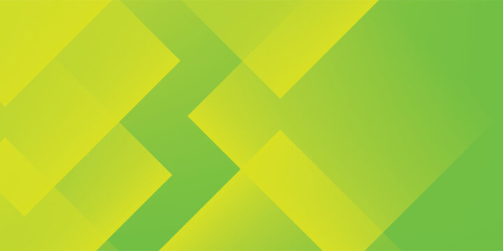 Intersecting lines and squares arranging randomly, vector of green background made by squares and triangles, presentation creative banner abstract blank green background with geometric patterns.