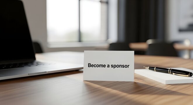 Become a Sponsor and Support Our Cause with This Business Opportunity