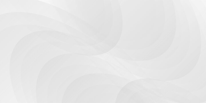 Modern Abstract white and gray color background with geometric round shape and modern white space gemoetric good template