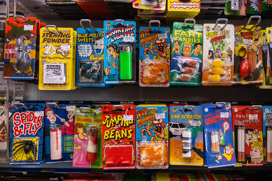 Joke Props in a Joke Shop