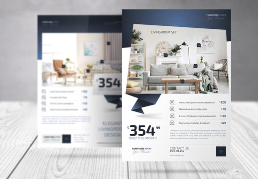 Product Specification Flyer Template