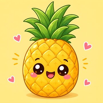 cartoon pineapple