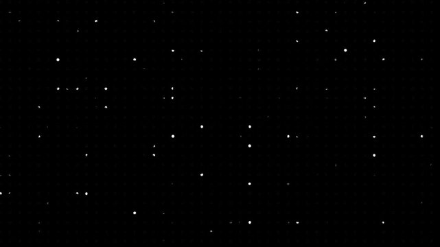 Animated abstract technology dark background random dots and grid 4K.Animated abstract technology random dots and grid 4K on black background. Abstract background digital dot loop black and white.