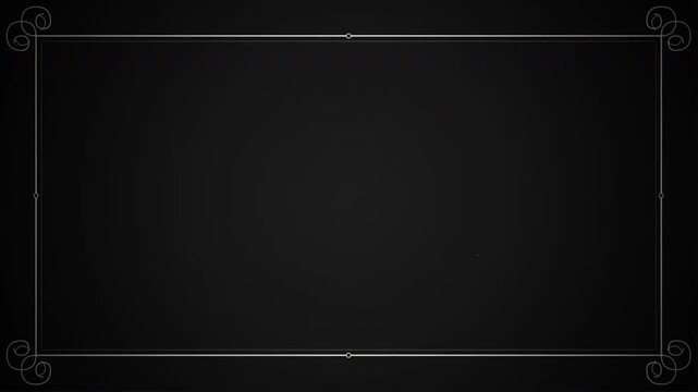 Vintage Silent Film Frame Background with Dust and Scratches, Retro Cinema Border, Antique Movie Title Card, Old Film Overlay, Cinematic Text Frame 4k video