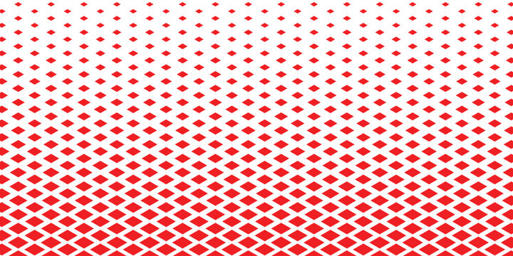 simple red rhombus halftone pattern for banner poster background.