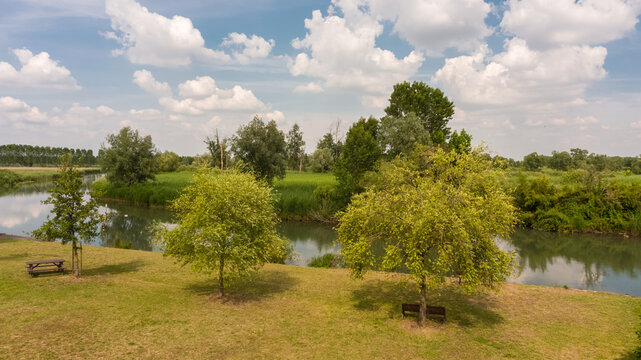 Parco del mincio zona rivalta sul mincio mantova