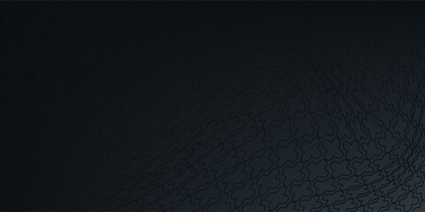 Elegant Ramadan celebrate banner featuring golden calligraphy, gold crescent moon, and black Arabic pattern. Premium vector illustration for Muslim holy month. © Arina Color