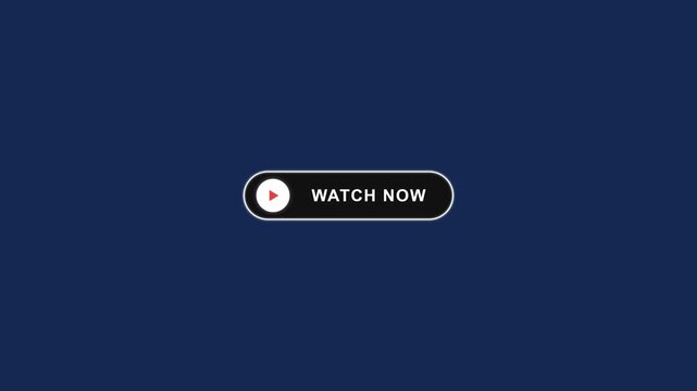 Watch Now Button with Play Icon UI