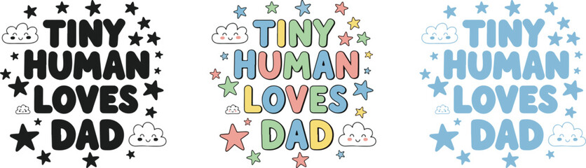 Happy Fathers day vector background © Fahmida
