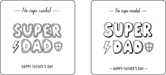 Happy Fathers day vector background © Fahmida