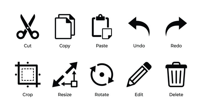 Modern  Icon Set Design Template