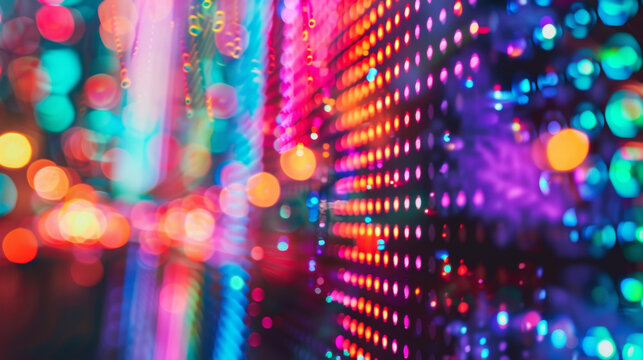 The use of quantum dots in display technology has unlocked a whole new level of brightness and contrast as depicted in this closeup image of a screen with vivid lifelike colors.