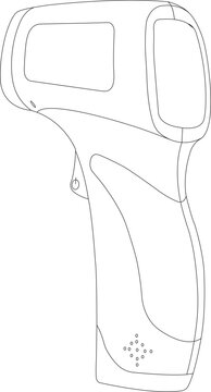 Outline of an Infrared Thermometer