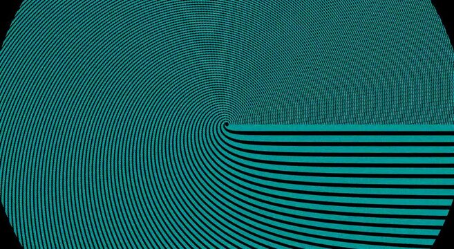 Abstract spiral motion animation background, with dynamic geometric, line patterns