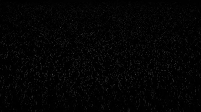 Rainfall PNG alpha channel.Strong rain storm.Motion graphic 4k animation video.